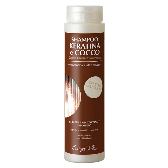 Cocos si Keratina - Sampon cu keratina si lapte de cocos - efect de netezire - par care tinde sa se increteasca (200 ML)