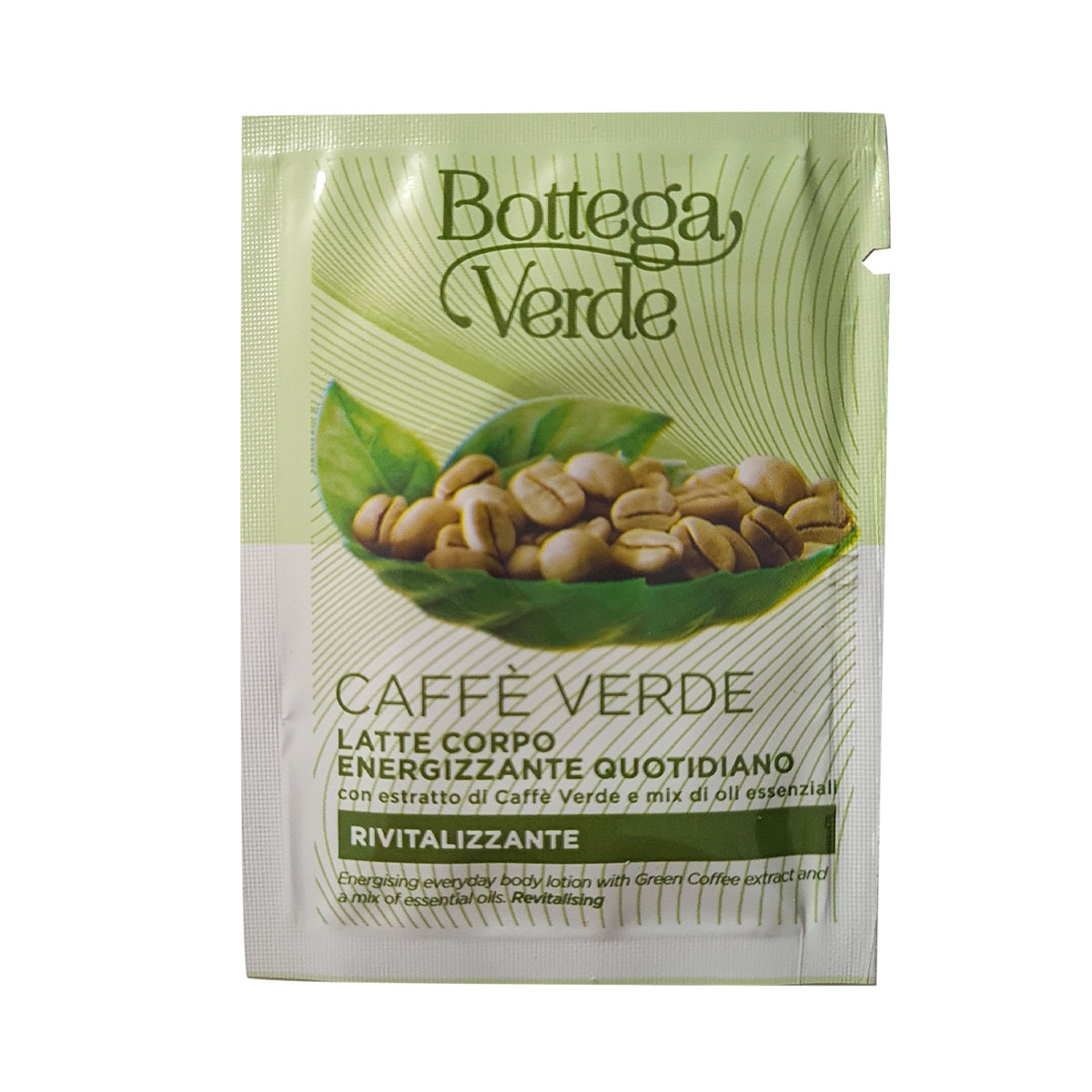 Mostra lapte de corp energizant cu extract de cafea verde si mix de uleiuri esentiale Bottega Verde Bottega Verde