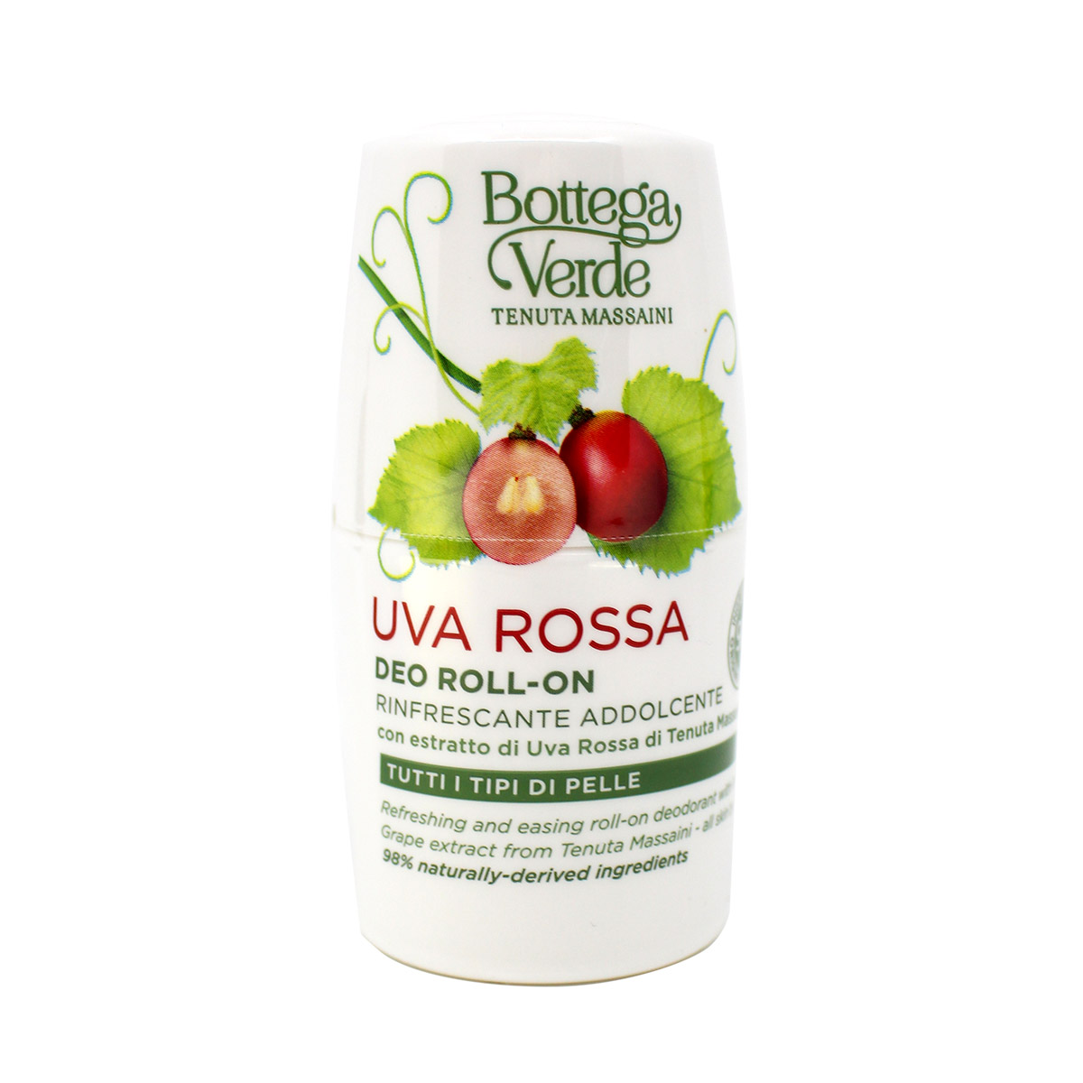 Deodorant roll-on, hidratant, cu extract de struguri rosii de la Palazzo Massaini Bottega Verde imagine noua