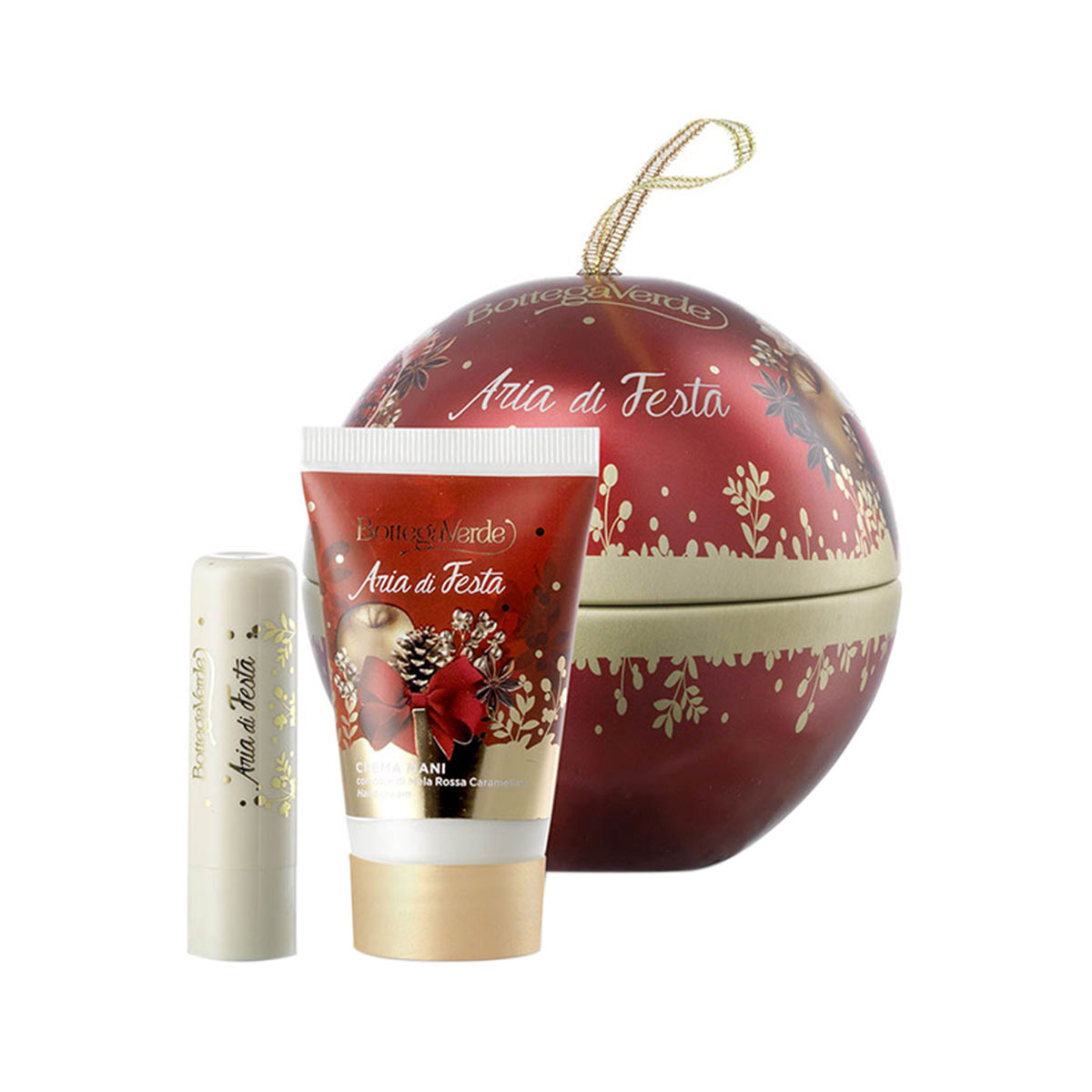 Set cadou festiv, hidratare corp, cu extract de mere rosii caramelizate Bottega Verde imagine noua marillys.ro