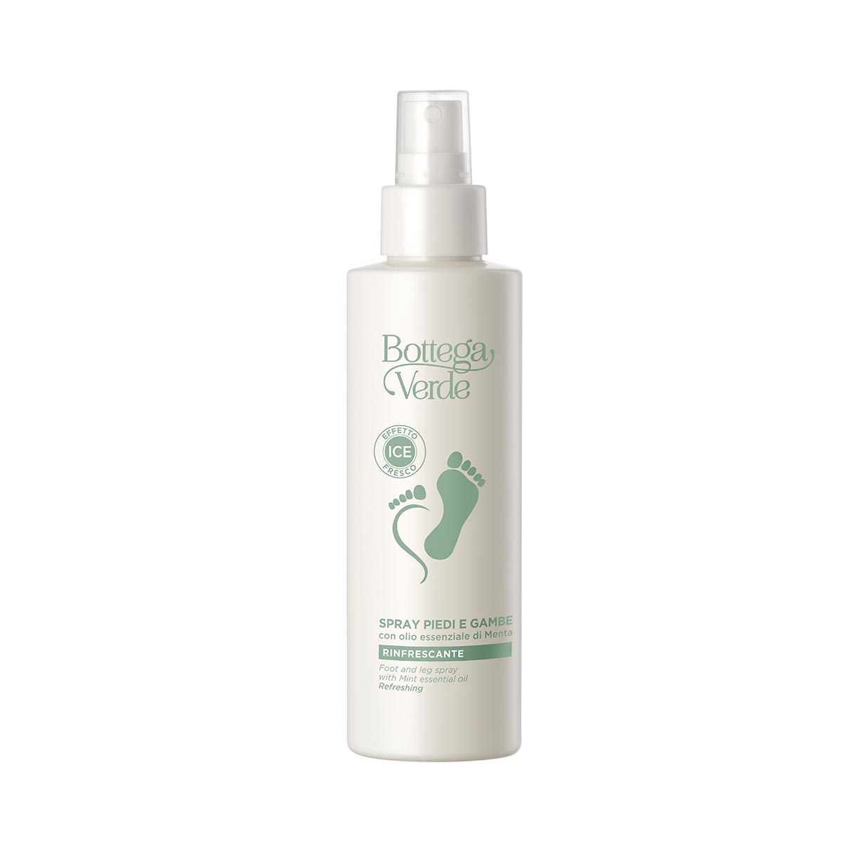 Spray revigorant pentru picioare cu ulei esential de menta Bottega Verde imagine