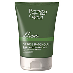 After shave, hidratant, cu extract de busioc - Verde Patchouli, 75 ML