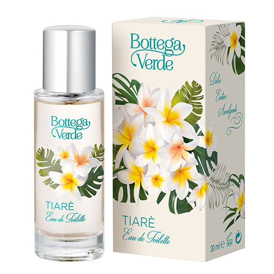 Apa de toaleta cu aroma de monoi - Tiare, 30 ML