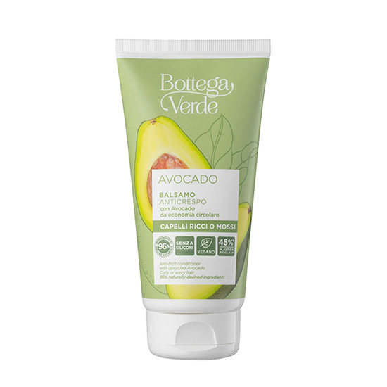 Balsam anti-electrizare, pentru par ondulat sau cret, cu extract de avocado - Avocado, 150 ML