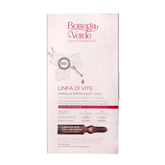 Tratament intensiv, pentru toate tipurile de ten - Linfa di Vite, 7x2 ML