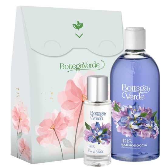 Set cadou femei pentru hidratare cu aroma de iris - Iris, 400 ML + 30 ML