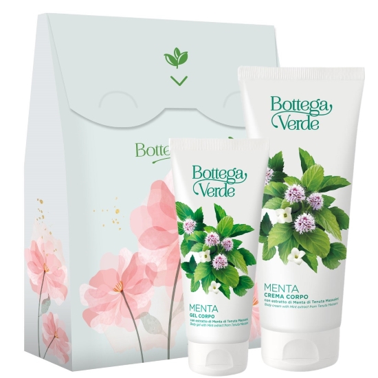 Set cadou femei cu hidratare extract de menta - Menta, 200 ML + 100 ML