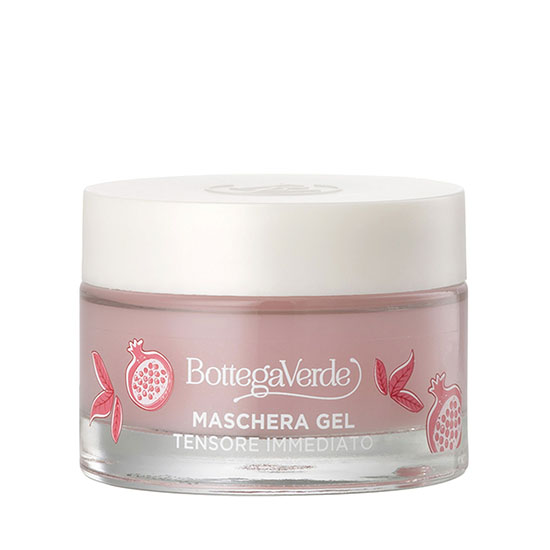 Masca gel, uniformizare ten, cu extract de rodie si ceai rosu - Estratti di Bellezza, 50 ML