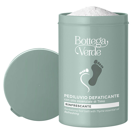Saruri pentru picioare, cu efect de energizare, cu ulei esential de cimbru - Speciale Piedi, 250 G