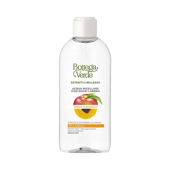Apa micelara cu piersici si caise, pentru ten normal - Estratti di Bellezza, 200 ML