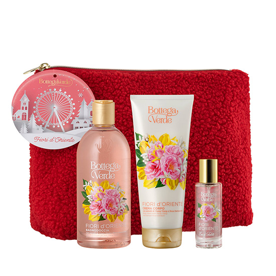 Set cadou Craciun, ingrijire corp - Fiori d'Oriente, 200 ML, 30ML, 400 ML