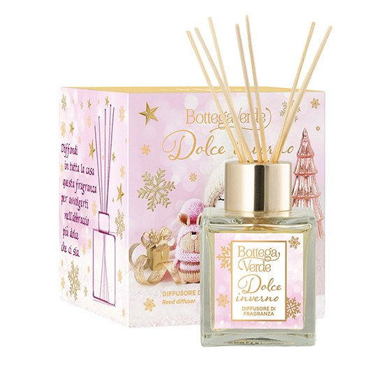 Difuzor de camera cu aroma festiva de Marshmallows, vanilie si lapte de trandafir  - Dolce inverno, 100 ML