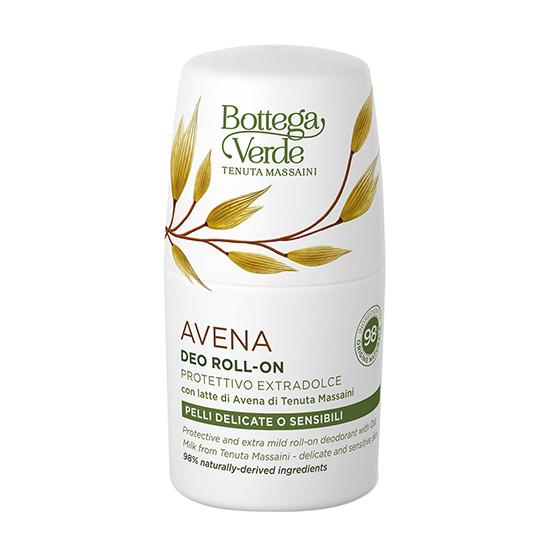 Deodorant roll-on, pentru piele delicata si sensibila, cu lapte de ovaz - Avena, 50 ML