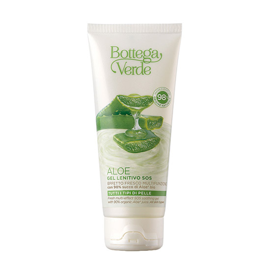 Gel calmant cu 90% suc de aloe vera bio - Aloe, 100 ML