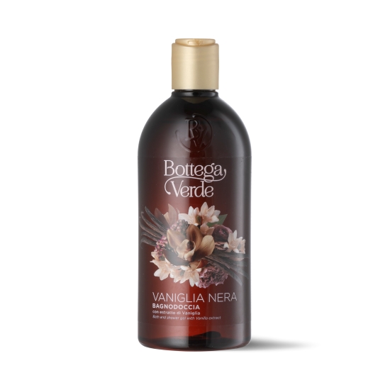 Gel de dus delicat, cu extract de vanilie neagra - Vaniglia Nera, 400 ML