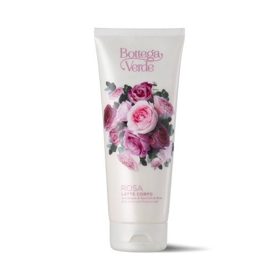 Lapte de corp hidratant cu aroma de trandafiri - Rosa, 200 ML
