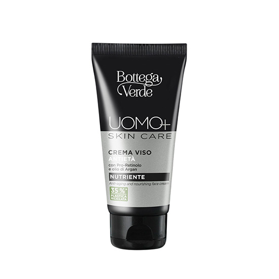 Crema de fata anti-imbatranire cu Pro-Retinol si ulei de argan - Uomo+, 50 ML