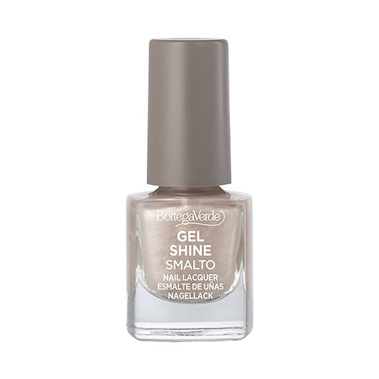 Lac de unghii stralucitor, bej sidefat - Gel Shine, 5 ML