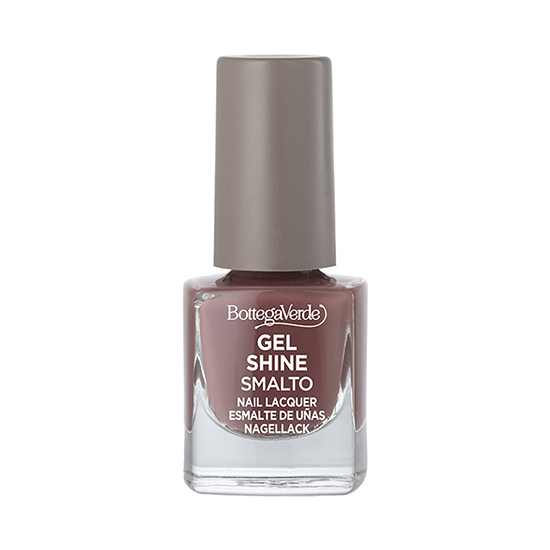 Lac de unghii stralucitor, cafeniu - Gel Shine, 5 ML