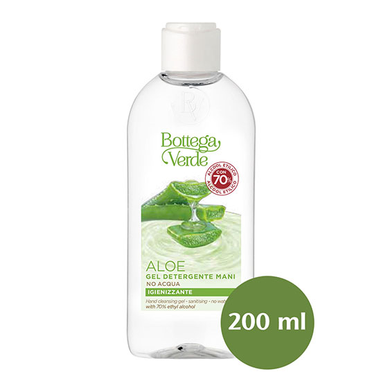 Gel igienizant de maini cu Aloe Vera, 200 ML