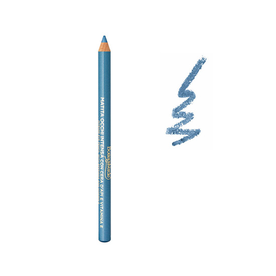 Creion de ochi, contur intens, cu ceara si vitamina E, albastru metalic