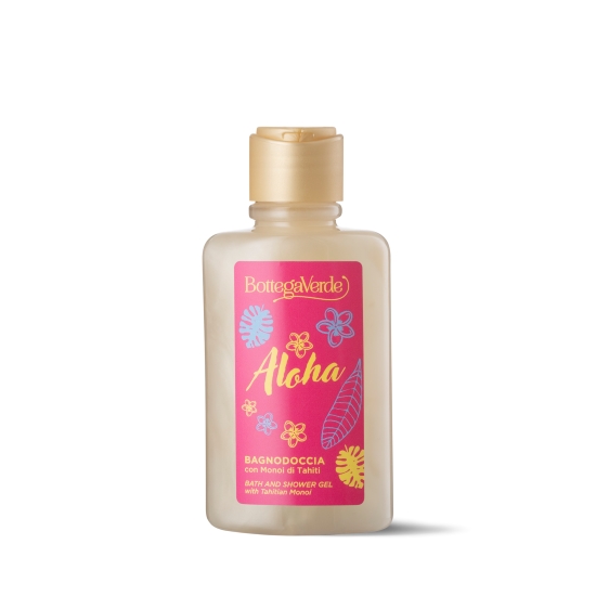 Gel de dus hidratant cu ulei de Monoi - Aloha, 100 ML