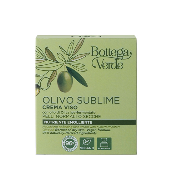 Crema de fata cu ulei de masline hiperfermentat, pentru ten normal si uscat - Olivo Sublime, 50 ML