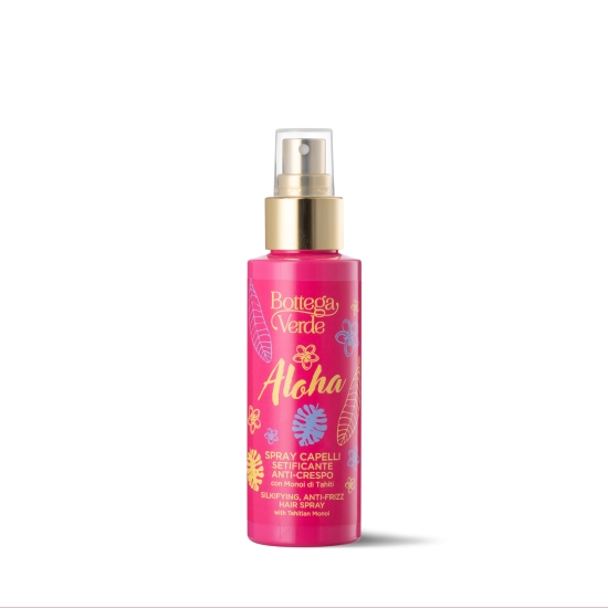 Spray anti-frizz pentru par cu ulei de monoi - Aloha, 100 ML