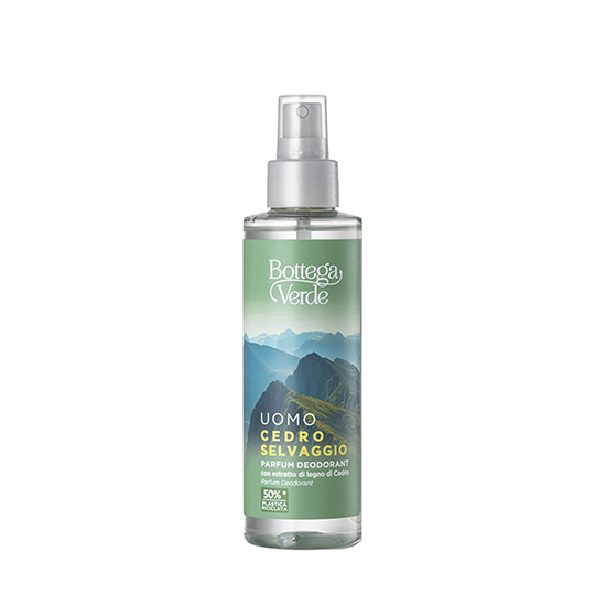 Parfum deodorant, intens hidratant, cu extract de lemn de cedru - Cedro Selvaggio, 150 ML