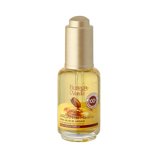 Ulei de argan 100% pentru corp, unghii si par - Argan del Marocco, 30 ML