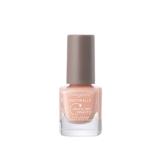 Lac de unghii cu uscare rapida, piersica - Naturally, 5 ML