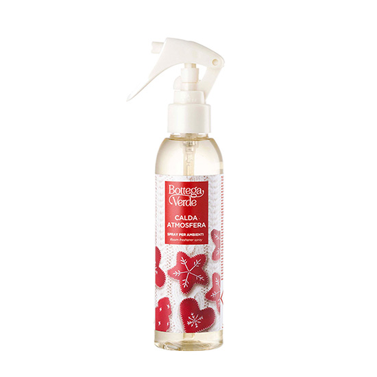 Spray ambiental cu arome festive, cu note citrice, picante si lemnoase - Calda Atmosfera, 150 ML